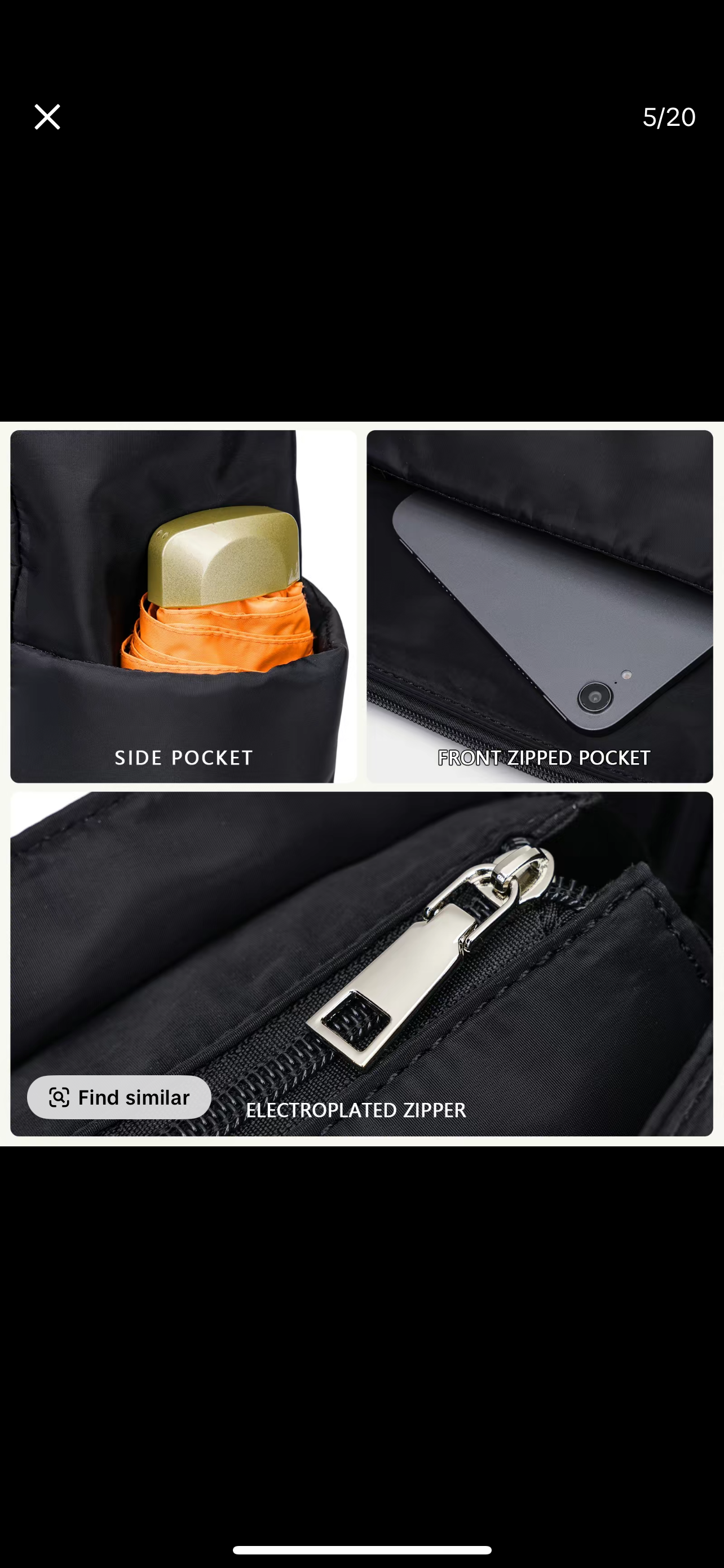 Puffer tote bag