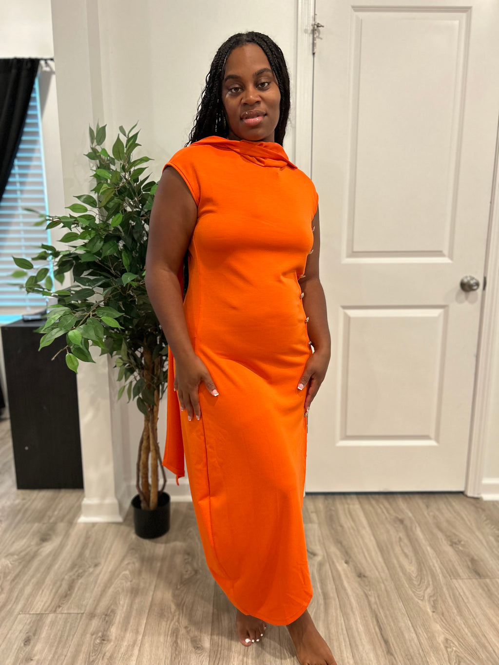 Class Orange Dress