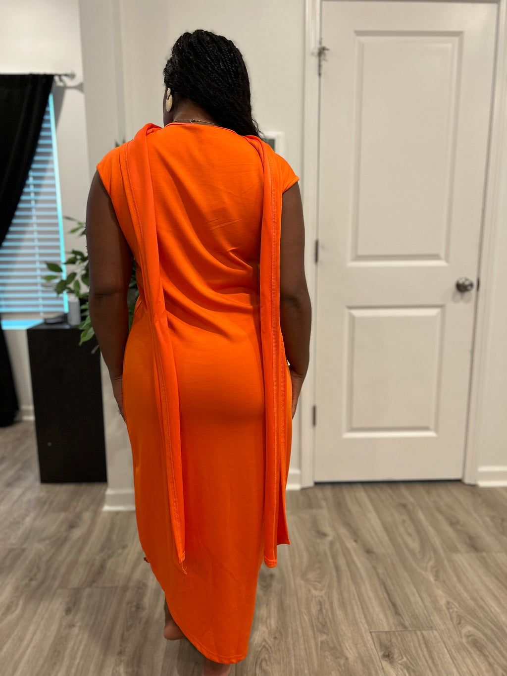 Class Orange Dress